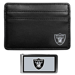 Las Vegas Raiders Weekend Wallet & Color Money Clip