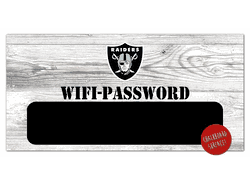 Las Vegas Raiders Wifi Password 6x12 Sign