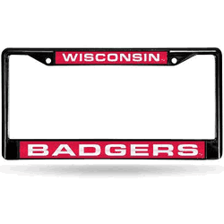 Laser Cut License Plate Frames - Black