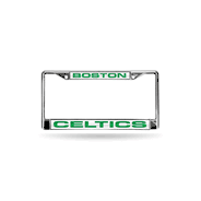 Laser License Plate Frames - Silver