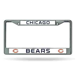 License Plate Frames - Silver Chrome