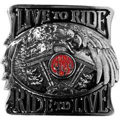 Live To Ride Hitch Cover