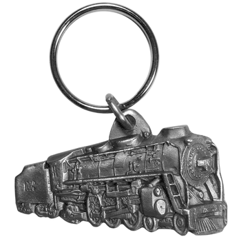 Locomotive Antiqued Key Chain