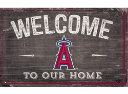 Los Angeles Angels 11x19 Welcome to our Home Sign