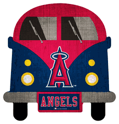 Los Angeles Angels 12" Team Bus Sign