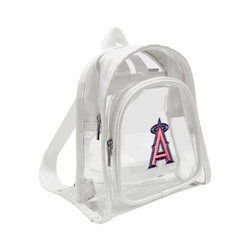 Los Angeles Angels 3D Logo Clear Mini Backpack
