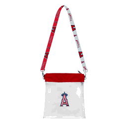 Los Angeles Angels 3D Logo Clear Satchelette