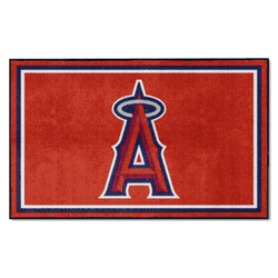 Los Angeles Angels 4ft. x 6ft. Plush Area Rug