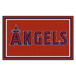 Los Angeles Angels 4ft. x 6ft. Plush Area Rug