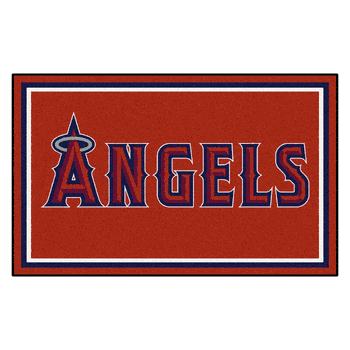 Los Angeles Angels 4ft. x 6ft. Plush Area Rug