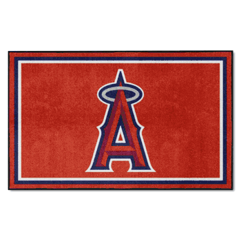 Los Angeles Angels 4ft. x 6ft. Plush Area Rug