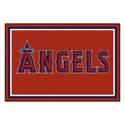 Los Angeles Angels 5ft. x 8 ft. Plush Area Rug