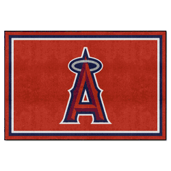 Los Angeles Angels 5ft. x 8 ft. Plush Area Rug