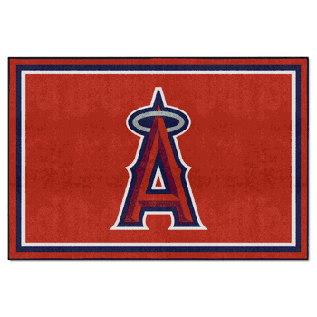 Los Angeles Angels 5ft. x 8 ft. Plush Area Rug