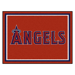 Los Angeles Angels 8ft. x 10 ft. Plush Area Rug