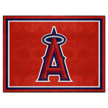 Los Angeles Angels 8ft. x 10 ft. Plush Area Rug