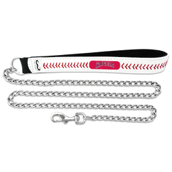 Los Angeles Angels Baseball Leather Leash - L