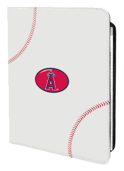Los Angeles Angels Classic Baseball Portfolio - 8.5 in x 11 in