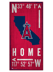 Los Angeles Angels Coordinate 6x12 Sign
