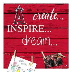 Los Angeles Angels Create, Inspire, Dream Sign