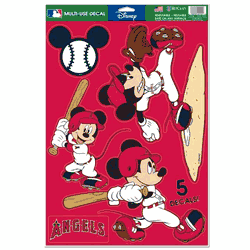 Los Angeles Angels Decal 11x17 Multi Use Disney Design