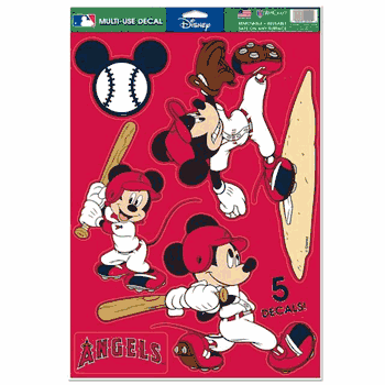 Los Angeles Angels Decal 11x17 Multi Use Disney Design