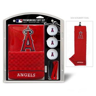 Los Angeles Angels Embroidered Towel Golf Gift Set