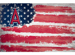 Los Angeles Angels Flag 17x26