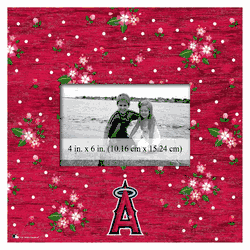Los Angeles Angels Floral 10x10 Frame
