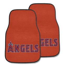 Los Angeles Angels Front Carpet Car Mat Set - 2 Pieces