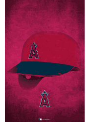 Los Angeles Angels Ghost Helmet 17x26