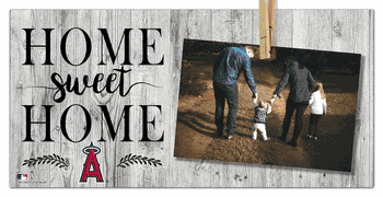 Los Angeles Angels Home Sweet Home Clothespin 6x12