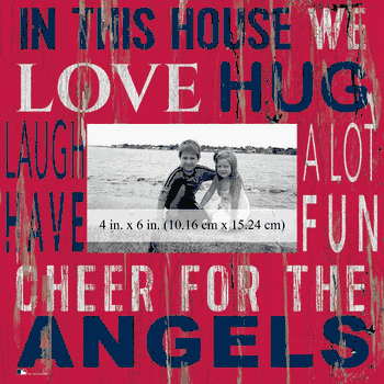 Los Angeles Angels In this House 10x10 Frame