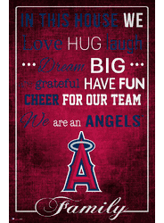 Los Angeles Angels In This House 17x26