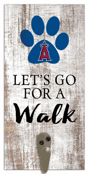 Los Angeles Angels Leash Holder 6x12 Sign