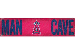 Los Angeles Angels Man Cave 6x24 Sign