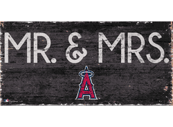 Los Angeles Angels Mr. & Mrs. Sign