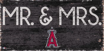 Los Angeles Angels Mr. & Mrs. Sign
