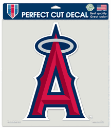 Los Angeles Angels of Anaheim Decal 8x8 Die Cut Color