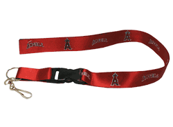 Los Angeles Angels of Anaheim Lanyard - Breakaway with Key Ring