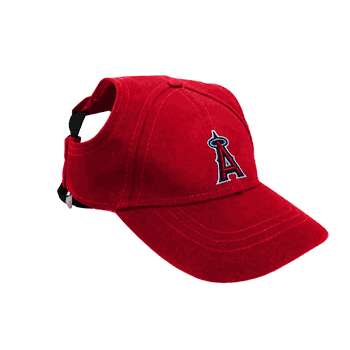 Los Angeles Angels of Anaheim Pet Baseball Hat  - XL
