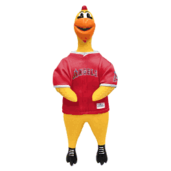 Los Angeles Angels of Anaheim Team Rubber Chicken Toy
