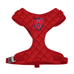Los Angeles Angels of Anaheim Velvet Pet Harness  - Medium