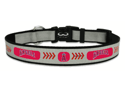 Los Angeles Angels Pet Collar Reflective Baseball Size Large