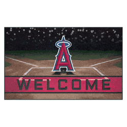 Los Angeles Angels Rubber Door Mat - 18in. x 30in.