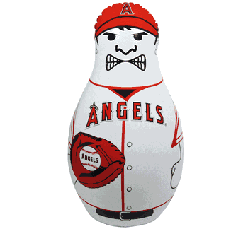 Los Angeles Angels Tackle Buddy Punching Bag CO
