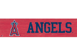 Los Angeles Angels Team Name 6x24 Sign