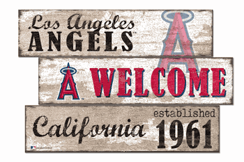Los Angeles Angels Welcome 3 Plank