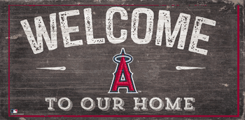 Los Angeles Angels Welcome Distressed Sign