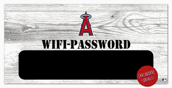 Los Angeles Angels Wifi Password 6x12 Sign